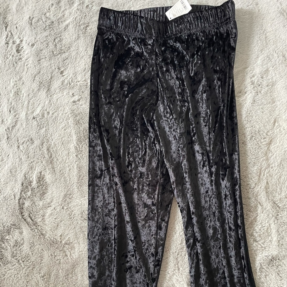 Velvet leggings
